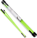 Golf Alignment Sticks - Golf Sticks Alignment Aid Golf Alignment Rods for Aiming, Putting, Full Swing Trainer, Posture Corrector Golf Training aid with Clear Tube Case