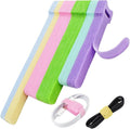 80pcs Cable Ties Reusable Macaron-inspired Color Wire Ties Cable Management Cord Ties Reusable for Electronics Hook and Loop Cable Ties for Computer 4 6 8 Inch with 6 Vibrant Colors