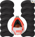 6 Pairs Heel Pads Cushion Inserts for Loose Shoes, Heel Grips & Liners for Men Women – Protectors Against Blisters, Heel Pain, Slipping & Friction(Black)