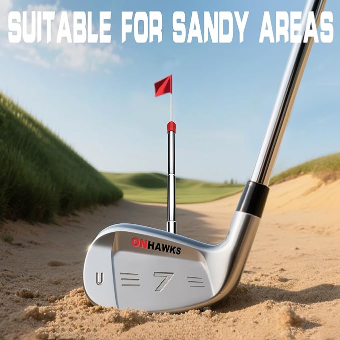 Golf Alignment Rods-Club Alignment Sticks with Telescopic Magnetic Corrector Trainer Aid Tools Help Visualize and Align Your Golf Shots Club,Swing Aim Practice Accessories Golf Gifts