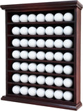 Elegant Golf Ball Display Case - Wall Mount Shadow Box for Store or Exhibition Showcases, Versatile Wall Mount Golf Memorabilia Case for Stores