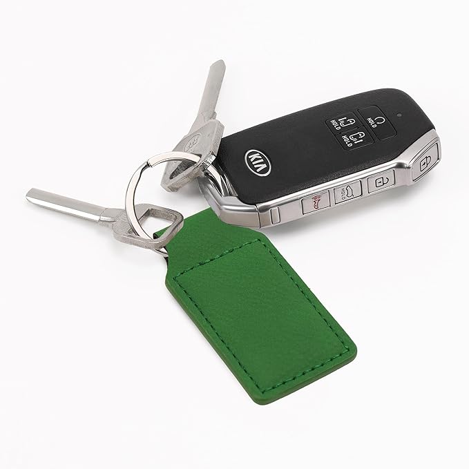 LaserGram Rectangle Keychain, Coat of Arms Germany, Personalized Engraving Included (Green)