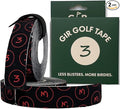 Golf Blister Tape - 2 Pack for Protection Against Blisters & Hot Spots on Hands & Fingers, Flexible, Waterproof, Pre-Cut Golf Finger Tape, Sports Athletic Tape, 4 Way Stretch