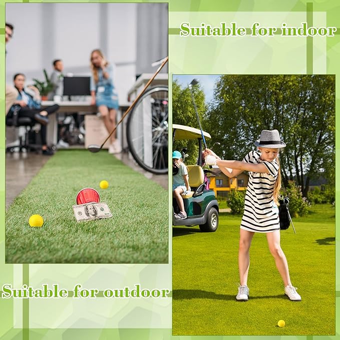 12 Pcs Foam Golf Practice Balls Soft Foam Balls for Golf Practice Realistic Feel and Flight Sport Training