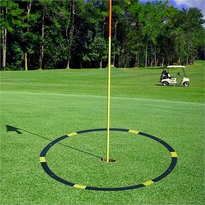 Golf Chipping Target Circles - Practice Green Indicating Targets for Short Game Accuracy Training