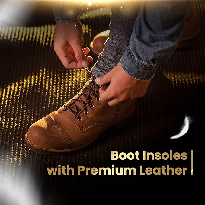 HANDARTE Premium Leather Shoe Insoles | Thin Shoe Inserts for Women | Dress Shoe Insoles - Durable - 100% Natural Goatskin & Anti Sweat - Suitable for No-Socks (US W5/5.5 | EU35)