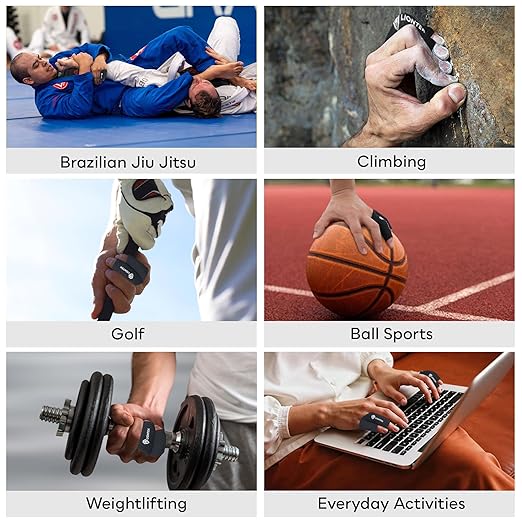 LIONTEK Pinky-Ring Flow Finger Sleeve V3 Pair — Joint Support & Compression for Activity, BJJ, Fitness, Volleyball, Basketball, and More