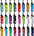 WILLBOND 24 Pcs Golf Ball Carry Bag Tee Holder for Neoprene Pouch Portable with Hook Accessories for Men Women