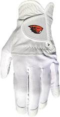 Team Golf NCAA Men's Left Hand Golf Glove, For Right Handed Players, One Size, Includes Removable Double-Sided Magnetic Ball Marker