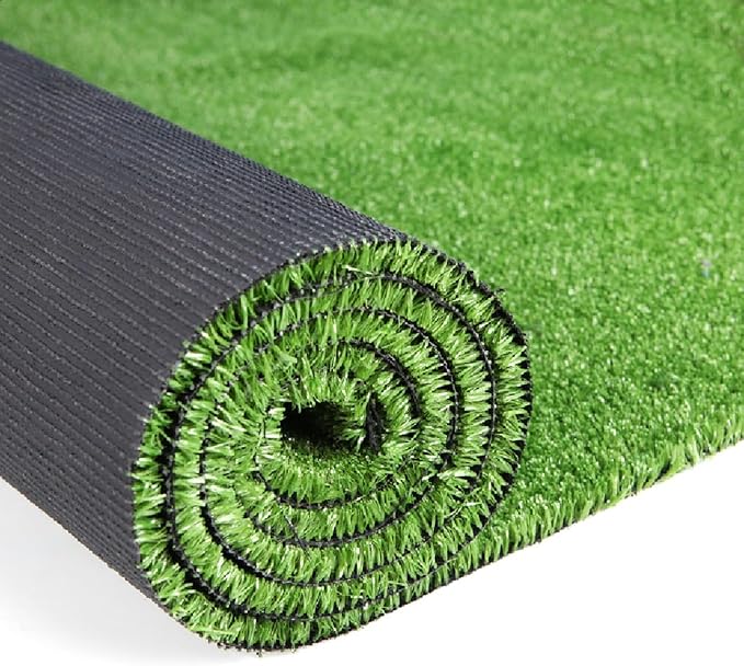 Artificial Grass Turf, 9ft x 32ft 0.4" Pile Height, Indoor Outdoor Fake Astroturf Rug Carpet Mat for Balcony Decor Backyard Patio Backdrop Fence Wall Decorations Dogs