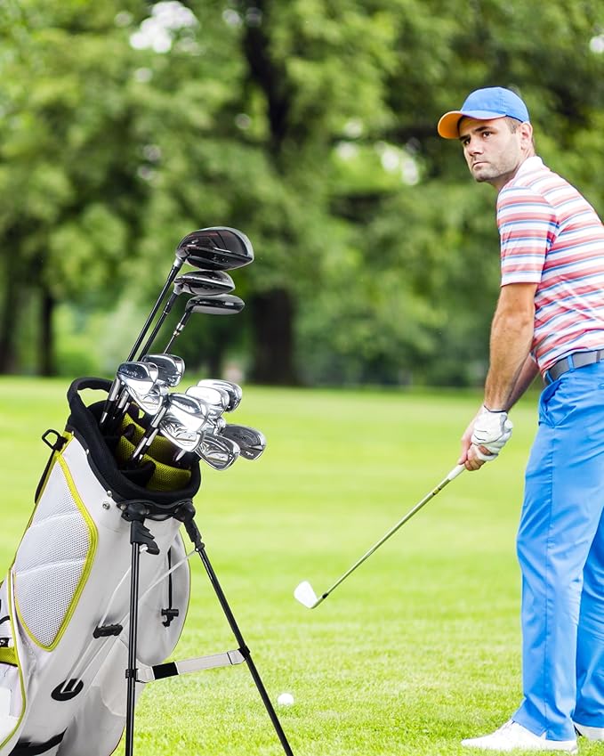 Big Teeth Golf Bag Accessories Leg Leather Strap, Stabilizer Strap, Equipment for Stand Bag With Legs