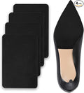 Sole Protector for High Heels, Shoes Grips on Bottom of Shoes,Shoe Bottom Protectors Anti Slip Grips Self Adhesive Silicone Non Slip Shoe Pads(6.0"×4.0",Black