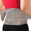 Sparthos Back Support Belt - Immediate Relief from Lower Back Pain, Sciatica, Herniated Disc - Breathable Brace With Lumbar Pad - For Men & Women - Fits 31–38″ Waist (Beige-Small, Check Sizing)