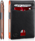 Zitahli Money Clip Wallets for Men,Slim Bifold Wallet 10-12 Cards, Mens Leather Wallet with ID Window,RFID Blocking Thin Minimalist Credit Card Holder,Gifts for Him