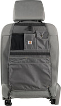 Carhartt Universal Nylon Duck Automotive Seat Back Organizer, Organization for Work and Kids, Gravel