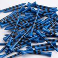 MAZEL Natural Wood/Bamboo Golf Tees 2 3/4 Inch & 3 1/4 Inch,Pack 50 or 120,Reduce Friction & Side Spin,More Stable Golf Tees