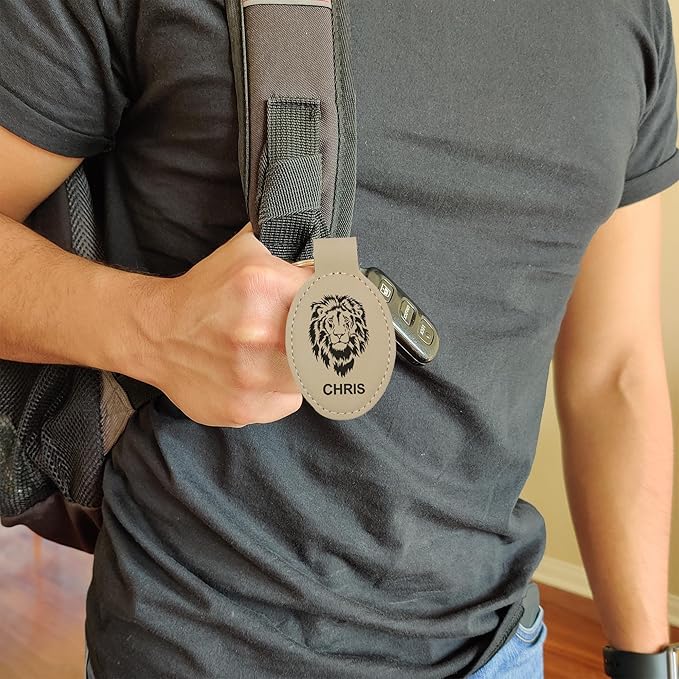 LaserGram Oval Keychain, Water Polo, Personalized Engraving Included