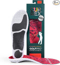 CURREX GolfPro Insoles for Golf Shoes – Arch Support Inserts to Improve Balance, Stability, Comfort & Performance, Help with Foot & Heel Pain Relief – for Men & Women – Low Arch, Small