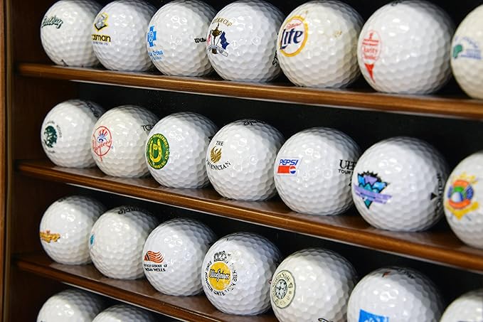 Golf Ball Display Case Holder Cabinet Wall Rack Stand Select Your Size 98% UV Lockable 5 Sizes 4 Colors to Choose