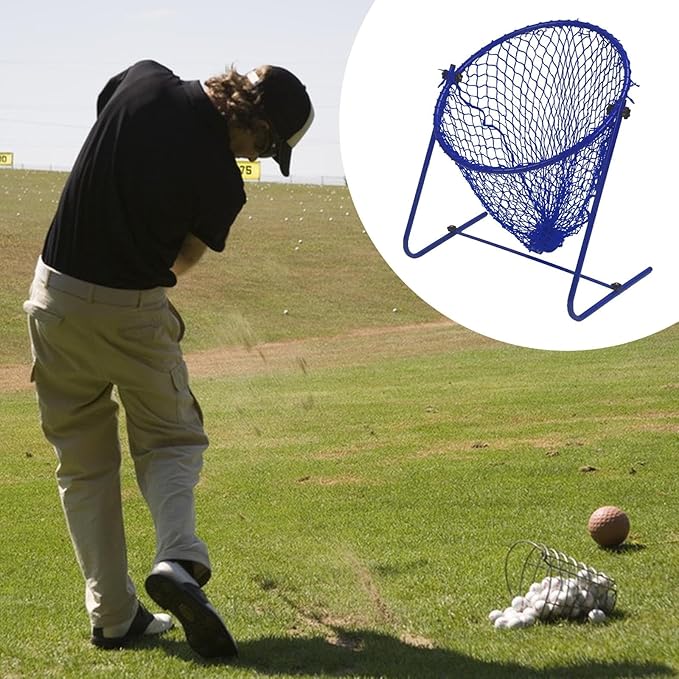 Colaxi Golf Chipping Net Improve Short Game Accuracy and Swing Practice, Training Equipment for Indoor/Outdoor, Enthusiasts, Men