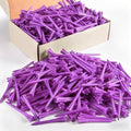 FINGER TEN Golf Tees Plastic Unbreakable Easy to Find Bulk Value 500 Count, 2 3/4 3 1/4 Inch Stable Tee Driving Range Reduce Friction, Green Red White USA Flag Practice