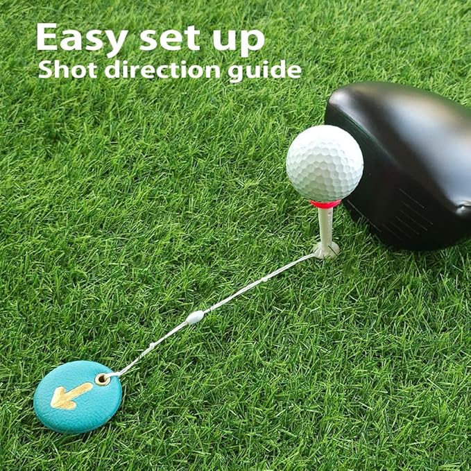 Big Easy Golf Tee Set – Magnetic Tee Keeper, 3.25" Tees with Height Adjust, Direction Guide, 6-Prong Low-Friction Head, Silicone Stopper – (15 pcs/1pack or 30pcs/1Pack), 3-Bright Colors