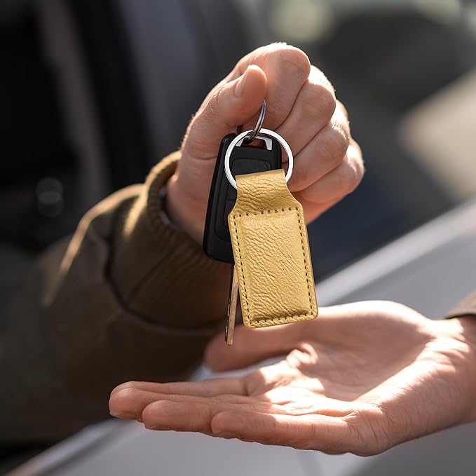 LaserGram Rectangle Keychain, Disc Golf, Personalized Engraving Included