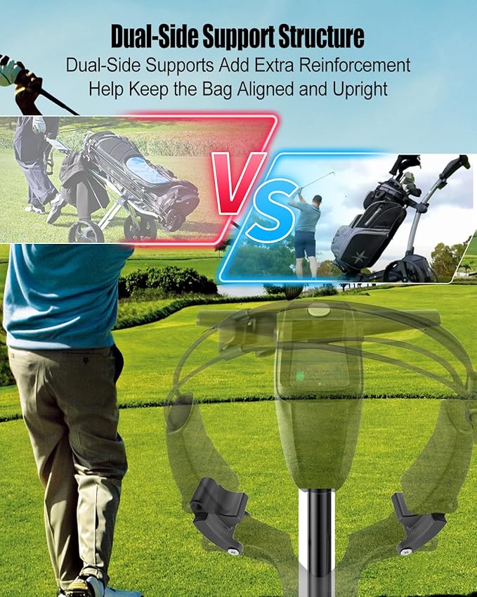Golf Bag Accessories Compatible with MGI Ai Navigator GPS+, Anti-Twist Stabilizer to Prevent Bag Rotation and Enhance Stability