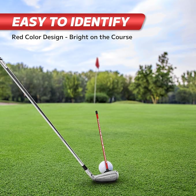 CRAFTSMAN GOLF Club Face Magnet Alignment Tool for Aiming, Golf Magnetic Alignment Sticks Rods for Golf Training Aid Face Pointer 10"