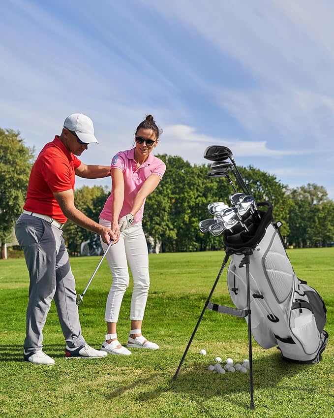 Big Teeth Golf Bag Accessories Leg Leather Strap, Stabilizer Strap, Equipment for Stand Bag With Legs