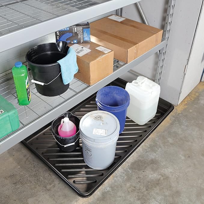 PIG Containment Tray - 52" L x 33.75" W x 5" H - 29.92 gal. Sump Capacity - PAK920