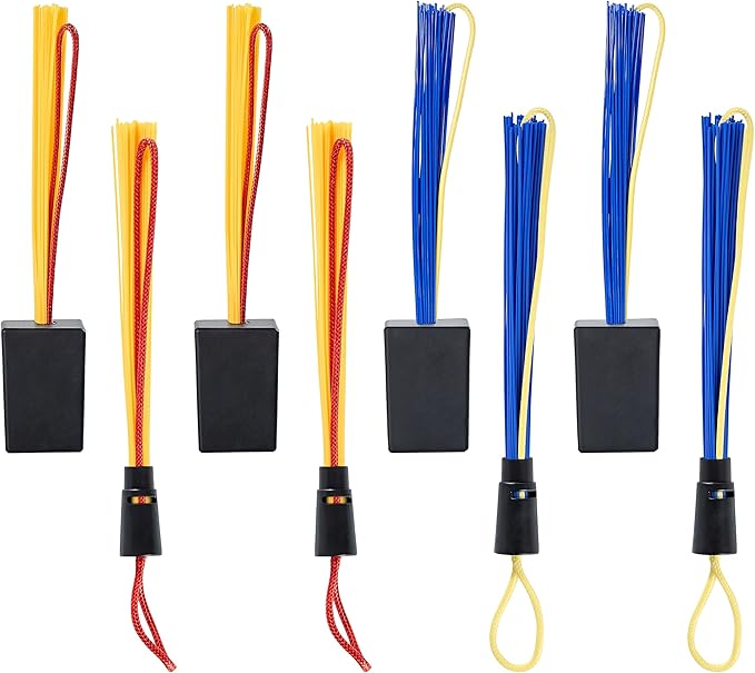 Base Plugs, Anchor Base Plugs, Baseball Anchor Plug Base, Includes: 4 Bases, 8 Interchangeable Tassels.