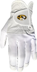 Team Golf NCAA Men's Left Hand Golf Glove, For Right Handed Players, One Size, Includes Removable Double-Sided Magnetic Ball Marker