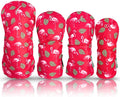 Taboo Fashions Resort Collection Golf Club Covers for Women - Numbered Golf Headcovers Set for Driver, Fairway and Hybrid Clubs - Weather Resistant, Pack of 4