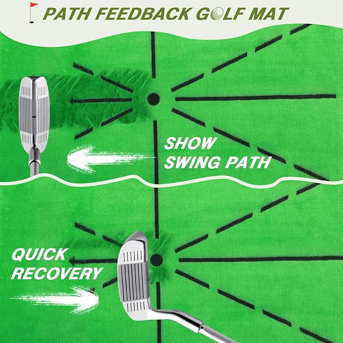 10x7ft Golf Practice Net Set Indoor & Outdoor Universal, Perfect for Backyard/Garage Hitting Training, Ideal Gift for Golf Enthusiasts