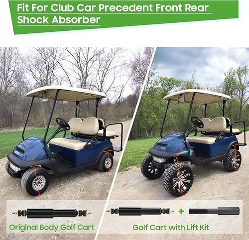 10L0L Golf Cart Shock Absorber Extension Rod for EZGO Club Car with Lifts Kit or Other Modifications to Raise The Body,Compatible with Front Rear Shock Absorbers 70928-G01, 76418-G01, 70630-G01
