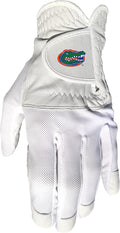 Team Golf NCAA Men's Left Hand Golf Glove, For Right Handed Players, One Size, Includes Removable Double-Sided Magnetic Ball Marker