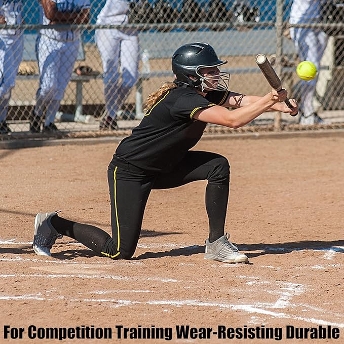 Practice Softballs - 12 Inch Fastpitch Softballs, Official Size and Weight，Soft Toss, Batting, Fielding, Hitting, Pitching