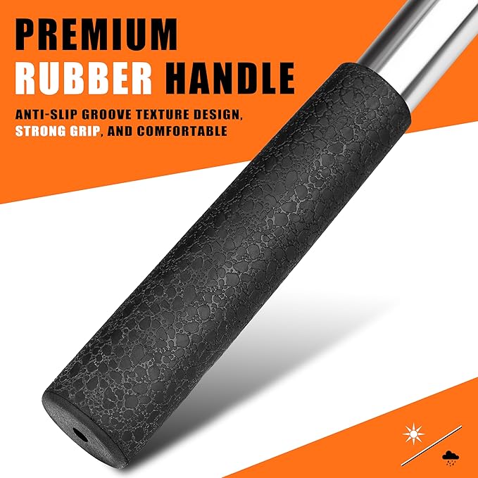 Golf Ball Retriever Telescopic for Water, 9Ft/12Ft/17Ft/20Ft Stainless Steel Golf Ball Retriever, Professional Golf Ball Retriever(20Ft)