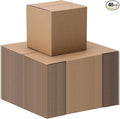 4x4x4 Shipping Boxes Set of 40, Brown Kraft Corrugated Cardboard Small Gift Boxes Mailers for Packaging(10.2x10.2x10.2 cm)
