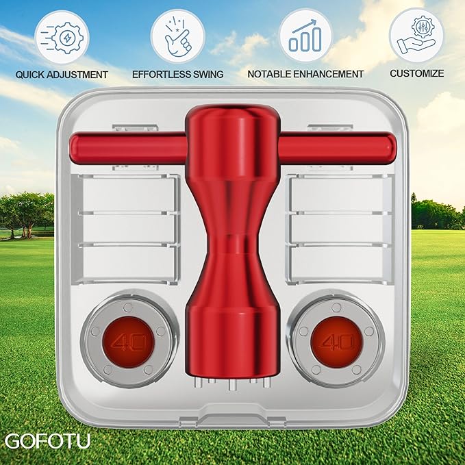 Golf Head weight 2pcs. 5g-40g Golf Custom Weights+Red Wrench Compatible with Titleist Scotty Cameron Putters Newport (40g)