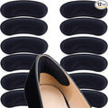 6 Pairs Heel Cushion Pads for Shoes Too Big, Shoe Grips Liners Heel Protectors to Prevent Heel Pain, Blisters and Rubbing, Anti Slip Shoe Filler Make Shoes Fit Tighter
