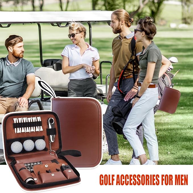 Golf Tool Pouch, Golf Accessories Bag, Golfs Tool Organizer Sports Accessory Pouch, Lightweight Anti-Scratch Golfs Tools Organizer, GolfAccessories Tools Pocket Pouches, for GolfLovers, Friends