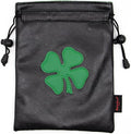 Golf Valuables Pouch,Golf Bag Pouch with Drawstrings Leather Tee Pouchs Bag for Men Women