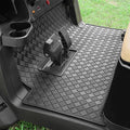 Golf Cart Floor Liner Mat 8mm Thick Rubber Full Coverage Fit for Club Car Precedent 2004-2025 / Onward & Tempo 2017-2025 / Villager & V4L 2019-2025 Carts Upgraded Non-Slip Mats Replacement