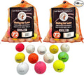 Golf Ball Monkey Recycled Hit-Away Practice Golf Balls with Mesh Bag - Pre-Owned Used Golf Balls for Driving Range & Training Golf Balls
