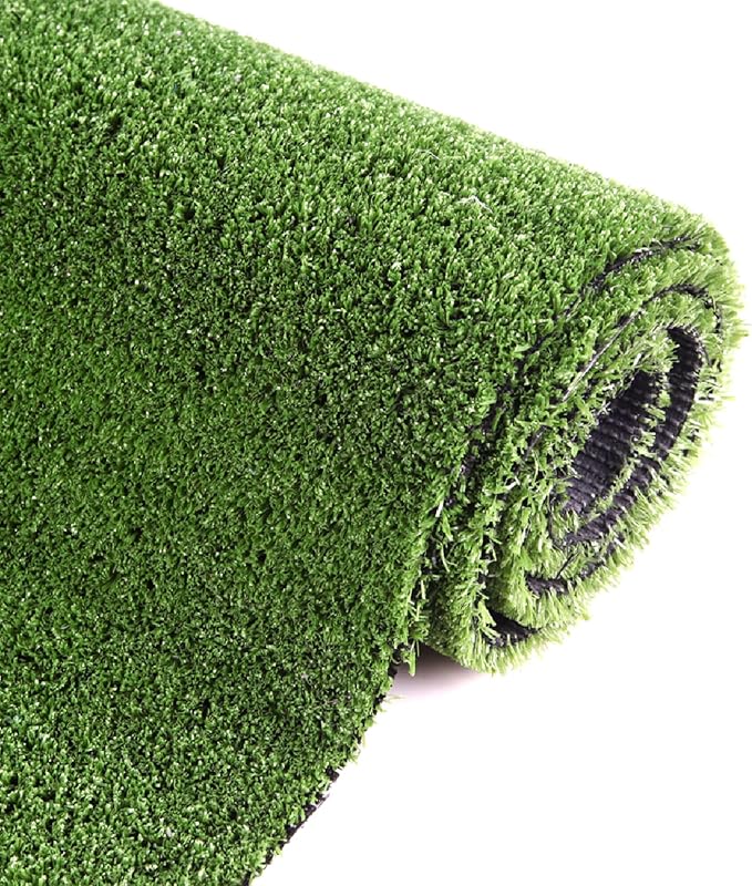 Artificial Grass Turf, 7ft x 63ft 0.4" Pile Height, Indoor Outdoor Fake Astroturf Rug Carpet Mat for Balcony Decor Backyard Patio Backdrop Fence Wall Decorations Dogs