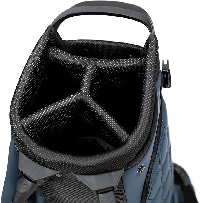 KRADUL - LUX 7.5" 4-Way Carry Bag – Lightweight Golf Stand Bag with Club Organizer, Push Cart Compatible, Travel-Ready Design