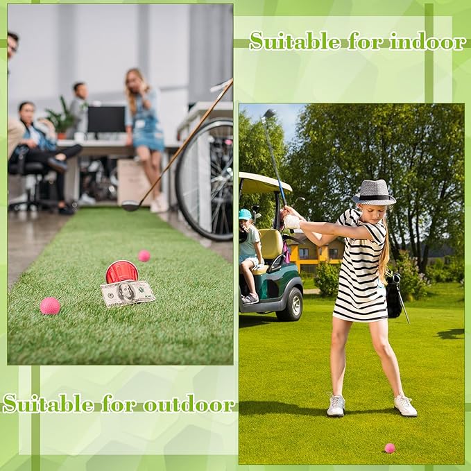 12 Pcs Foam Golf Practice Balls Soft Foam Balls for Golf Practice Realistic Feel and Flight Sport Training