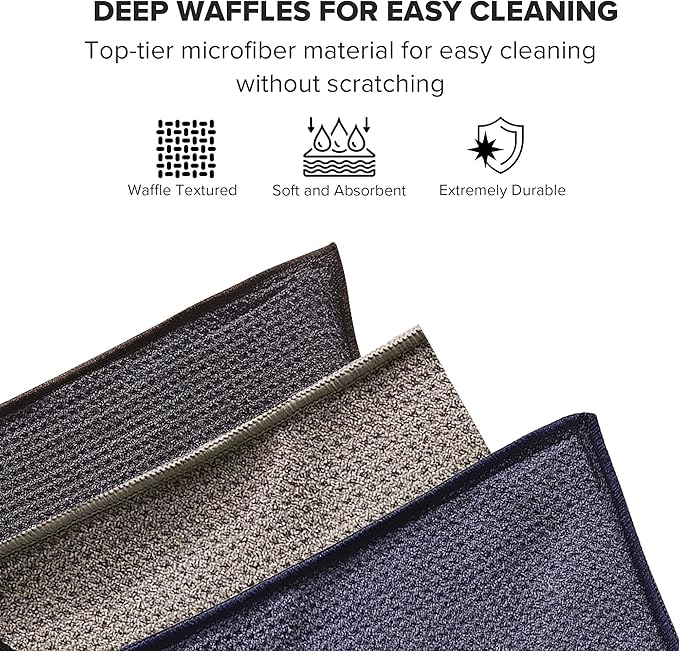 Golf Ball Towel - Small Magnetic Greens Towel - Golf Ball Cleaner for Around The Greens - Pocket Towel and Magnet Hand Towel